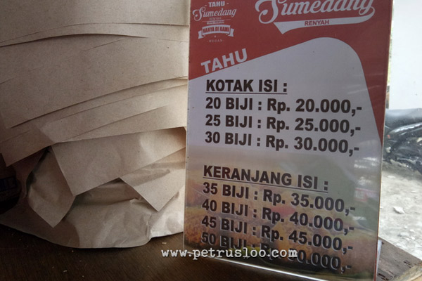 Menjajal Iklan Tahu Sumedang Renyah Medan