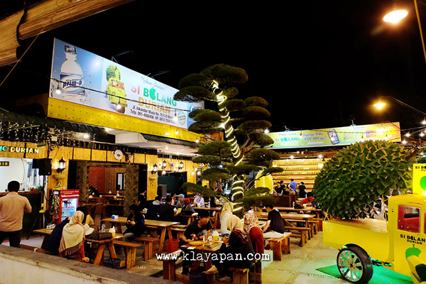 si bolang durian, ucok durian, kuliner medan