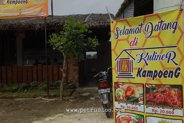 Kuliner Kampoeng, kuliner Memang Ada Di Kampung Beneran 