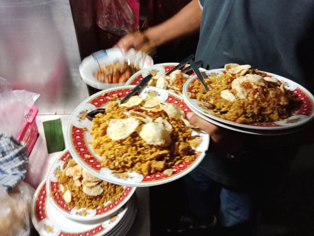 Nasi Goreng Kambing Kebon Sirih, hidangan nasi goreng kambing enak di Jakarta